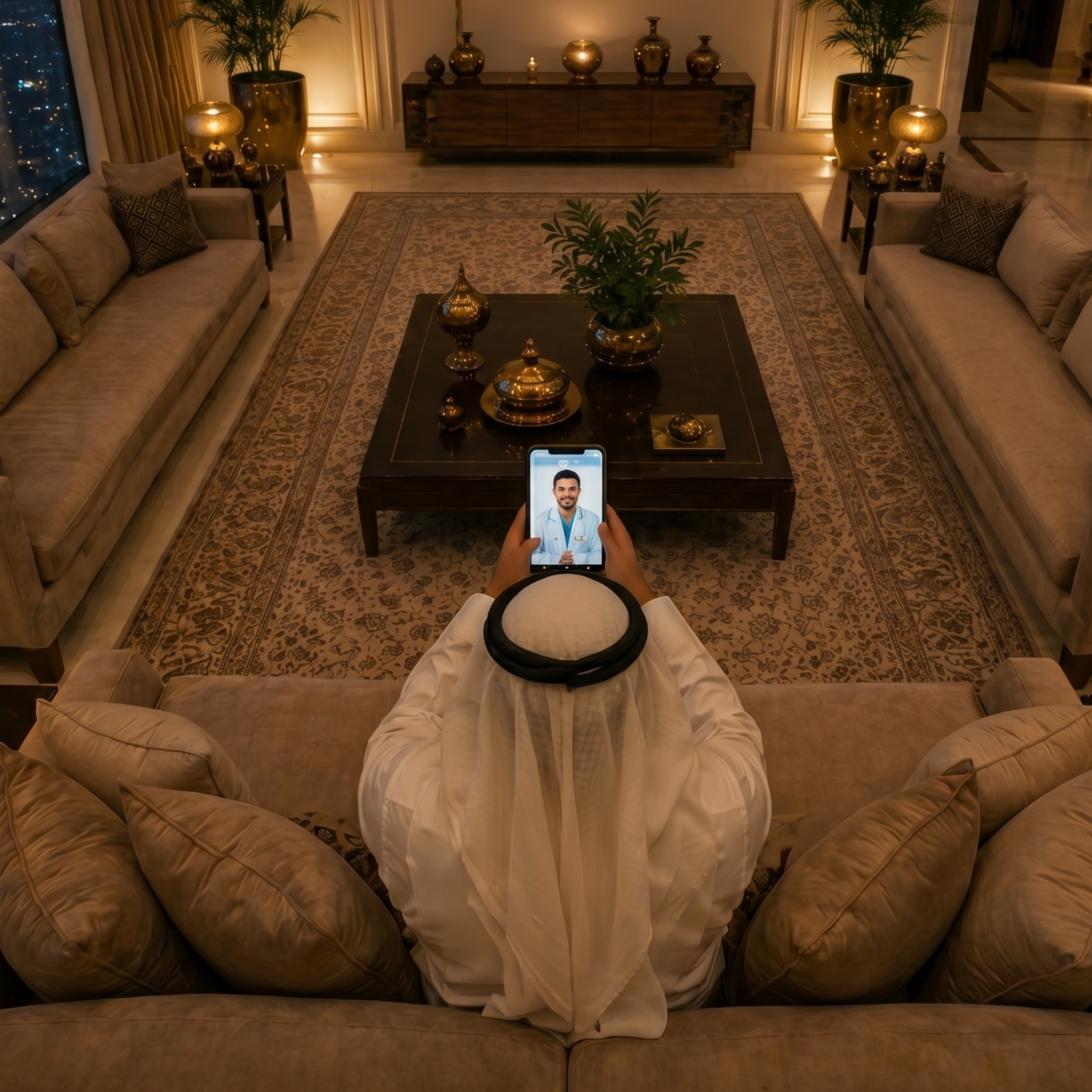 UAE licensed doctor consulting patient for premature ejaculation treatment